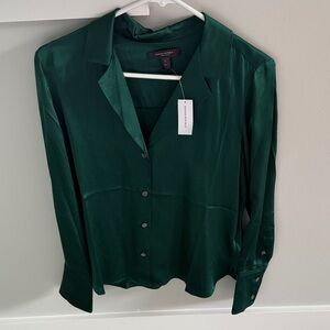 Banana Republic Green Blouse